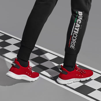 Sneakers rosse in mesh da uomo Ducati, Brand, SKU m114001427, Immagine 0